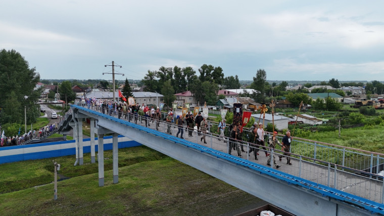 Крестный ход в Алейске. Крестный ход в Алейске.