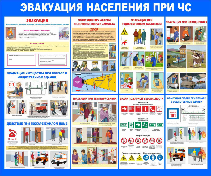 Эвакуация при ЧС. Эвакуация при ЧС.