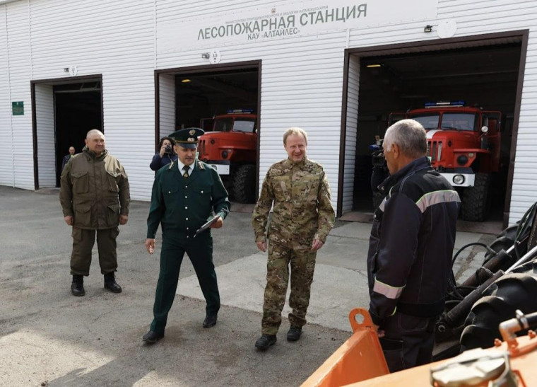 В Алтайском крае начинается пожароопасный сезон.. В Алтайском крае начинается пожароопасный сезон..